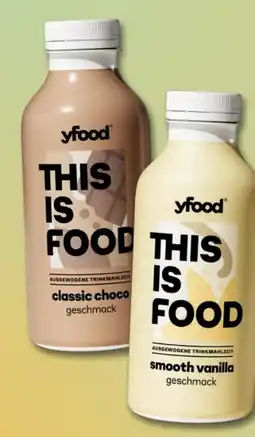 Rossmann YFood Trinkmahlzeit Angebot