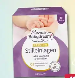 Rossmann Mamas Babydream Premium Stilleinlagen Angebot