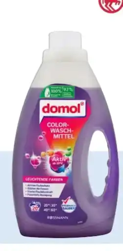 Rossmann Domol Colorwaschmittel Angebot