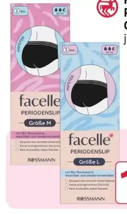 Rossmann Facelle Young Periodenslip Angebot