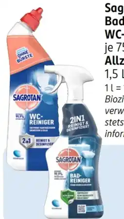 Rossmann Sagrotan Bad-Reiniger Angebot