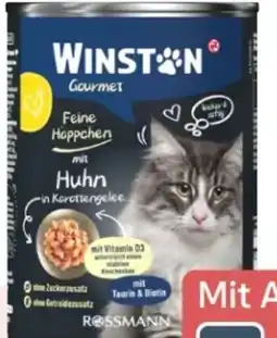 Rossmann Winston Gourmet Katze Feine Häppchen Angebot