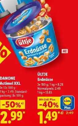 Lidl ÜLTJE Erdnüsse Angebot