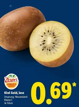 Lidl Kiwi Gold, lose Angebot