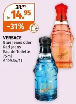 Müller VERSACE Blue Jeans oder Red Jeans Eau de Toilette Angebot