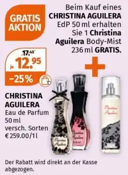 Müller CHRISTINA AGUILERA Eau de Parfum Angebot