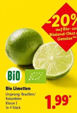 Lidl Bio Limetten Angebot