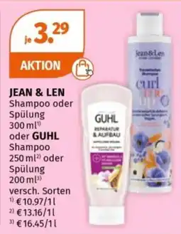 Müller JEAN & LEN Shampoo oder Spülung Angebot