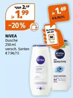 Müller NIVEA Dusche Angebot