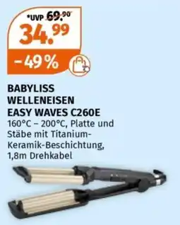 Müller BABYLISS WELLENEISEN EASY WAVES C260E Angebot