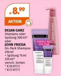 Müller DEJAN GARZ Shampoo oder Spülung Angebot