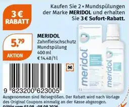 Müller MERIDOL Zahnfleischschutz Mundspülung Angebot