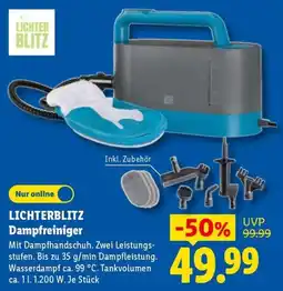 Lidl Lichterblitz Dampfreiniger Angebot