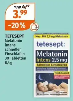 Müller TETESEPT Melatonin Intens schneller Einschlafen Angebot