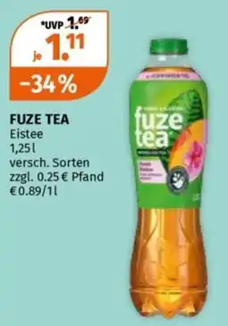 Müller FUZE TEA Eistee Angebot