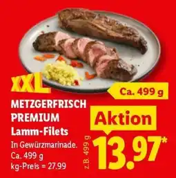 Lidl METZGERFRISCH PREMIUM Lamm-Filets Angebot