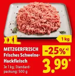 Lidl METZGERFRISCH Frisches Schweine-Hackfleisch Angebot