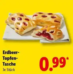 Lidl Erdbeer-Topfen-Tasche Angebot