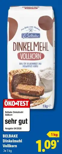 Lidl Belbake Dinkelmehl Vollkorn Angebot