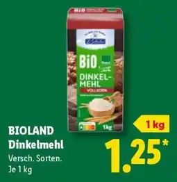 Lidl BIOLAND Dinkelmehl Angebot