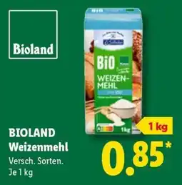 Lidl BIOLAND Weizenmehl Angebot