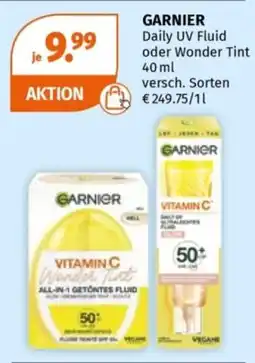 Müller GARNIER Daily UV Fluid oder Wonder Tint Angebot