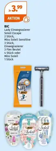 Müller BIC Lady Einwegrasierer Soleil Escape Angebot