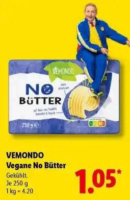 Lidl VEMONDO Vegane No Bütter Angebot