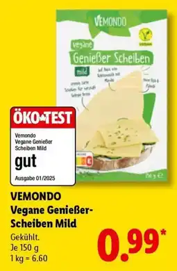 Lidl VEMONDO Vegane Genießer-Scheiben Mild Angebot