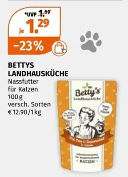 Müller BETTYS LANDHAUSKÜCHE Nassfutter für Katzen Angebot