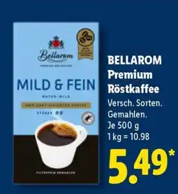 Lidl Bellarom Premium Röstkaffee Angebot