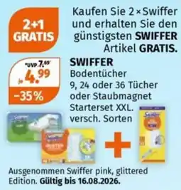 Müller SWIFFER Bodentücher Angebot