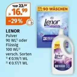 Müller LENOR Pulver Angebot