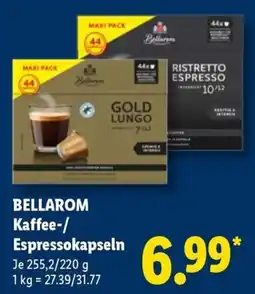 Lidl BELLAROM Kaffee-/Espressokapseln Angebot