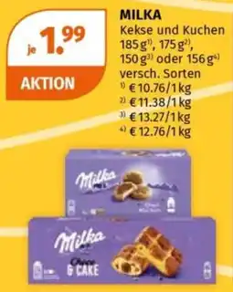 Müller Milka Kekse und Kuchen Angebot