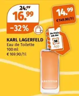 Müller KARL LAGERFELD Eau de Toilette Angebot