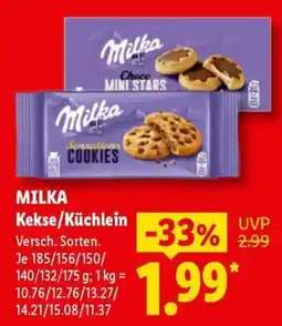 Lidl Milka Kekse/Küchlein Angebot
