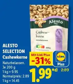 Lidl ALESTO Cashewkerne Angebot