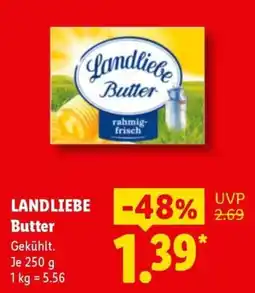 Lidl Landliebe Butter Angebot