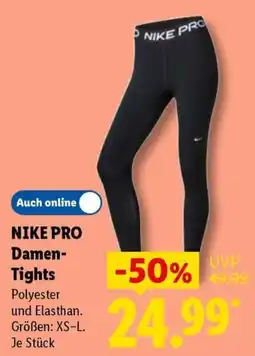 Lidl NIKE PRO Damen-Tights Angebot