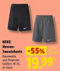 Lidl NIKE Herren-Sweatshorts Angebot