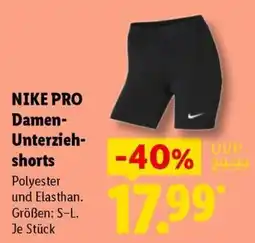 Lidl NIKE PRO Damen-Unterziehshorts Angebot