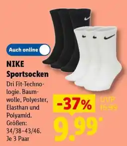 Lidl NIKE Sportsocken Angebot