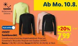 Lidl CRIVIT Funktionsshirt Angebot