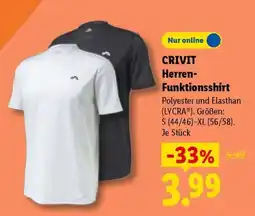 Lidl CRIVIT Herren-Funktionsshirt Angebot