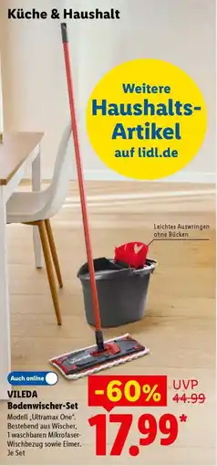 Lidl VILEDA Bodenwischer-Set Angebot