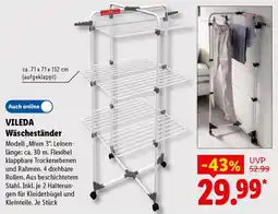 Lidl VILEDA Wäscheständer Angebot