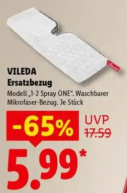 Lidl VILEDA Ersatzbezug Modell ,,1-2 Spray ONE". Angebot