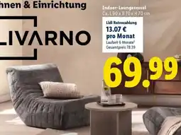 Lidl LIVARNO Indoor-Loungemöbel Indoor-Loungesessel Angebot