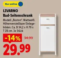 Lidl LIVARNO Bad-Seitenschrank Angebot